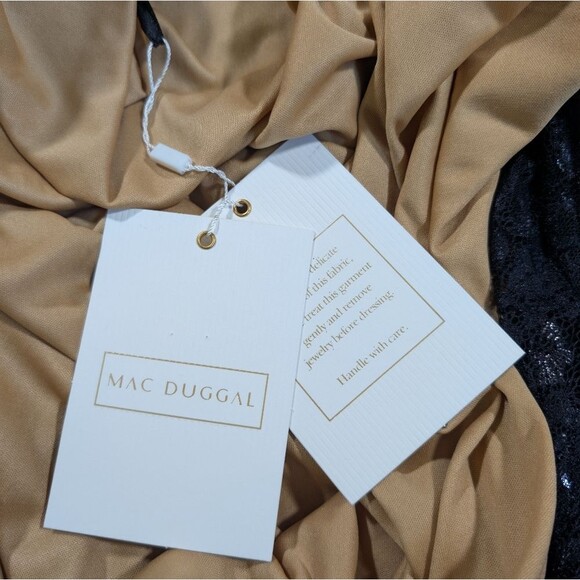 NWT Mac Duggal Sequin Floral Dress 4 - Picture 11 of 13